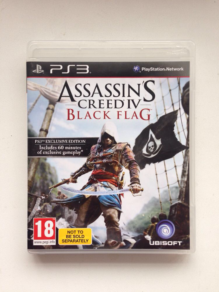 Видео игра Assassins Creed 4: black flag (PS3) - фото 1 - id-p602543610