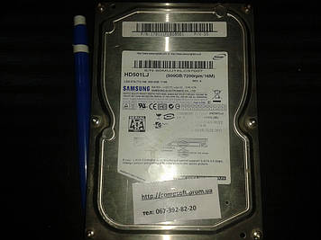 Жесткий диск Samsung 500Gb HD501LJ Sata 3,5" б/у