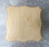 Скринька 15х15см Хвиля з фрезою (арт103), фото 4