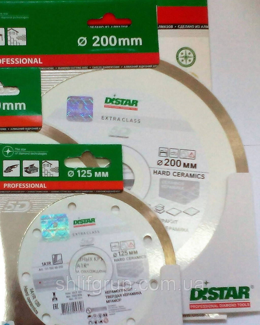 Алмазний диск мокроріз d200мм Distar Hard Ceramics мармур керамограніт