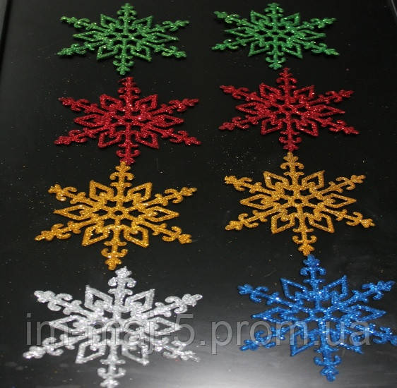 Новорічні прикраси "Сніжинка № 2.5"