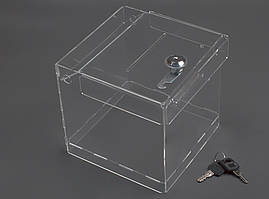 Ящик для пожертв 300x300x300 + замок (Cash box). Об'єм 27 літрів
