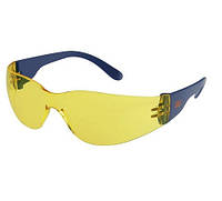 3М 2722 Открытые защитные очки классические, желтые