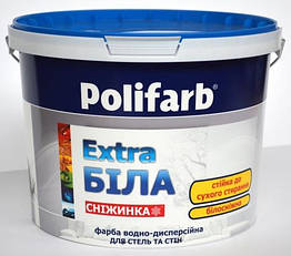 Фарба інтер'єрна Polifarb Сніжинка, 12,5 кг