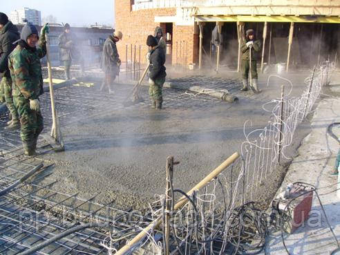 Бетонування в особливих умовах Бетонування в особливих умовах