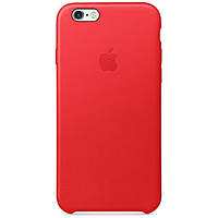 Красный кожаный чехол для iPhone 6 Plus, 6s Plus