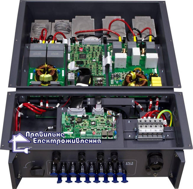 Мережевий перетворювач напруги Azzurro ZCS 30000TL (30 кВт, 2 МРРТ