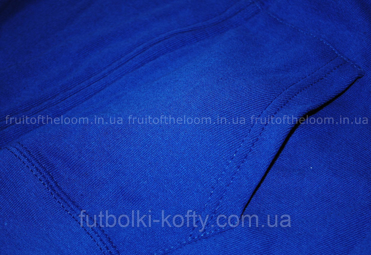 Женская Лёгкая Толстовка На Замке Ярко-синяя Fruit Of The Loom 62-150-51 Xs - фото 3 - id-p129693191