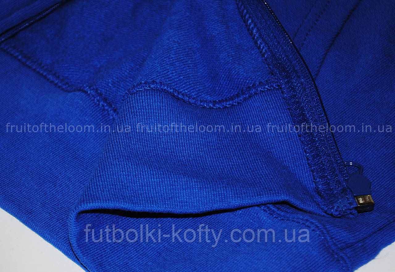 Женская Лёгкая Толстовка На Замке Ярко-синяя Fruit Of The Loom 62-150-51 Xs - фото 5 - id-p129693191