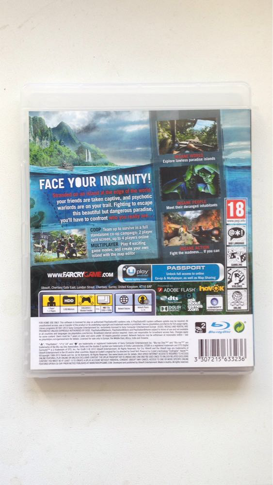 Видео игра FarCry 3 Far Cry 3 (PS3) pyc. - фото 4 - id-p437751848