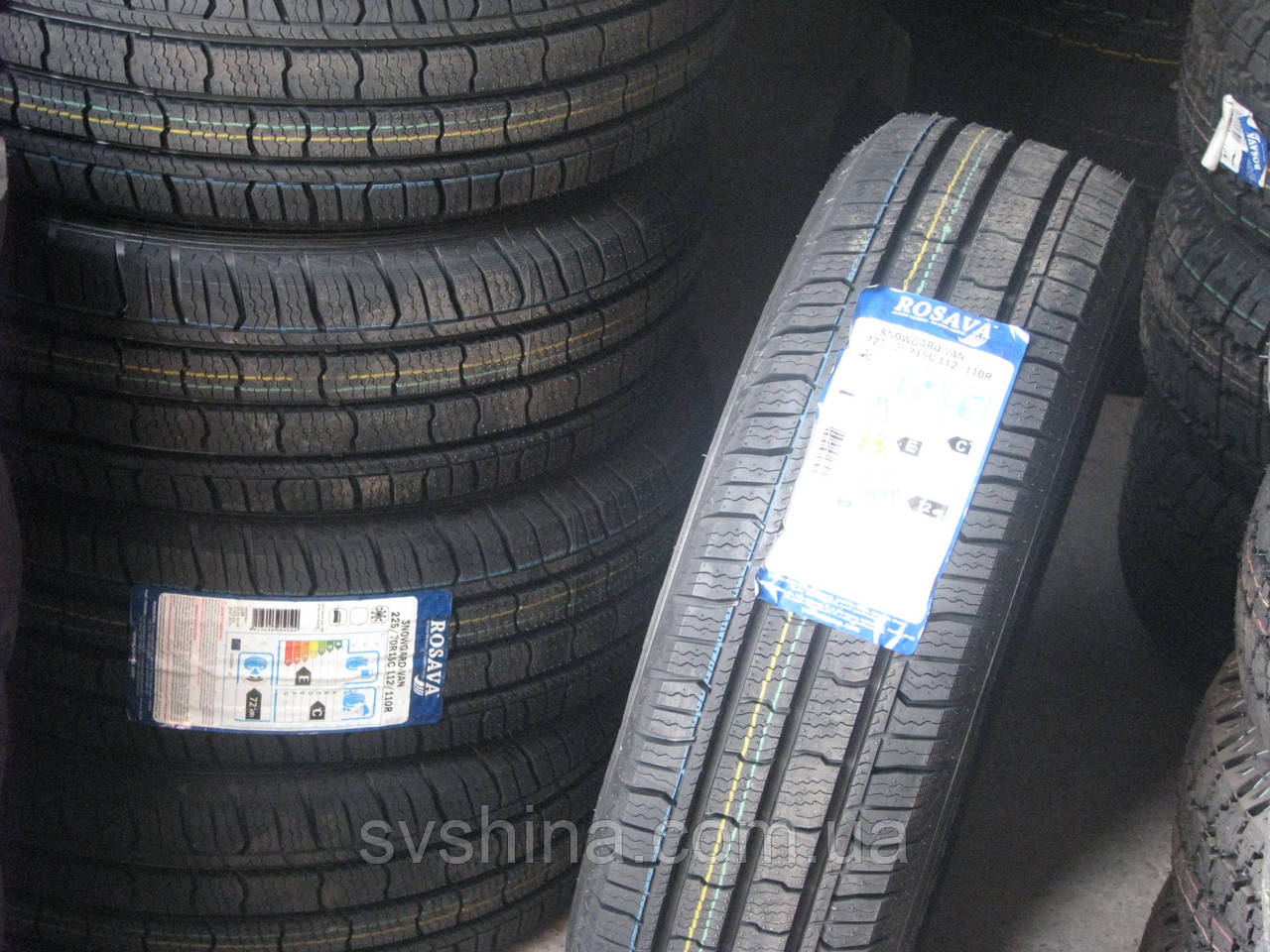 Зимние шины 225/70R15C Росава SNOWGARD VAN, 112/110 R - фото 1 - id-p602334845