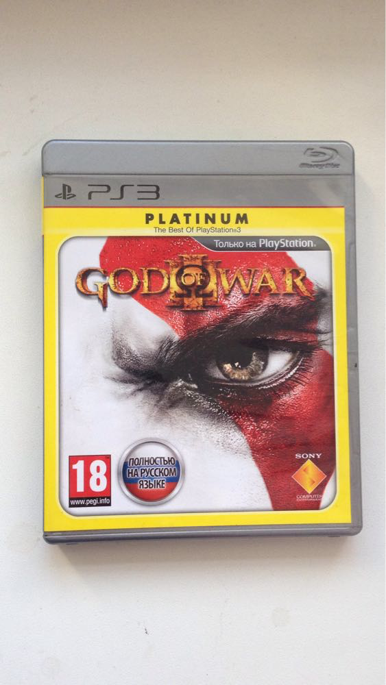 Видео игра God of War 3 (PS3) pyc. - фото 1 - id-p2078327995