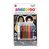 Набор карандашей для аквагрима Snazaroo Halloween 6 face painting sticks set (1160603)