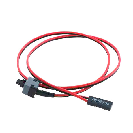 Кнопка вмикання живлення запуску комп'ютера старту HDD 47 см майнінг riser райзер, фото 1