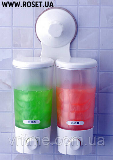 Двухбаковый дозатор для жидкого мыла Soap Dispenser - фото 7 - id-p602743985