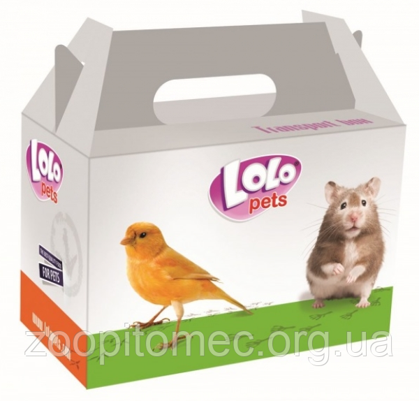Lolo Рets (Лоло Петс) Транспортна коробка переноска для дрібних тварин і птахів