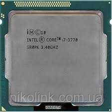 Процесор Intel Core i7-3770 3.40 GHz / 5 GT / s / 8 MB, s1155 (BX80637I73770), Tray, б/у