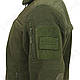 Куртка чоловіча флісова тактична ELITE FLEECE JACKE HEXTAC® Mil-Tec колір олива Німеччина, фото 5