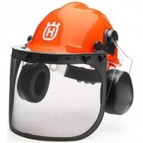 Шолом Husqvarna з навушниками, фото 1