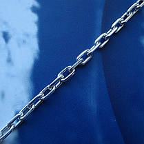 Срібний браслет, 195мм, 5 грамів, якірне плетіння, фото 2