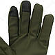 Рукавиці зимові тактичні сенсорні SOFT-SHELL THINSULATETM колір олива Mil-Tec Німеччина, фото 5