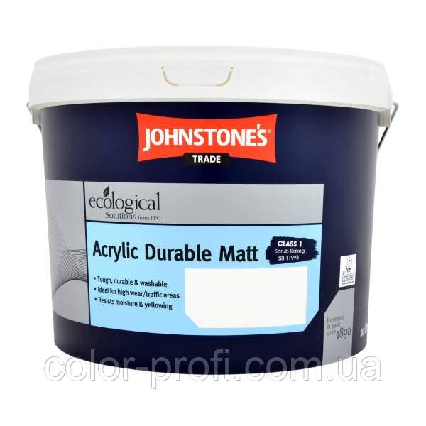 Акриловая краска для стен и потолков Johnstone’s Acrylic Durable Matt