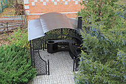 Купить беседку с мангальной зоной, цена производителя.