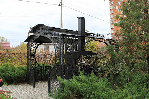Купить беседку с мангальной зоной, цена производителя.