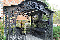 Купить беседку с мангальной зоной, цена производителя.