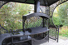 Купить беседку с мангальной зоной, цена производителя.