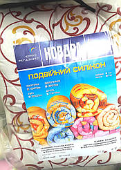 Зимова ковдра силіконова подвійний силікон полуторна 150х210