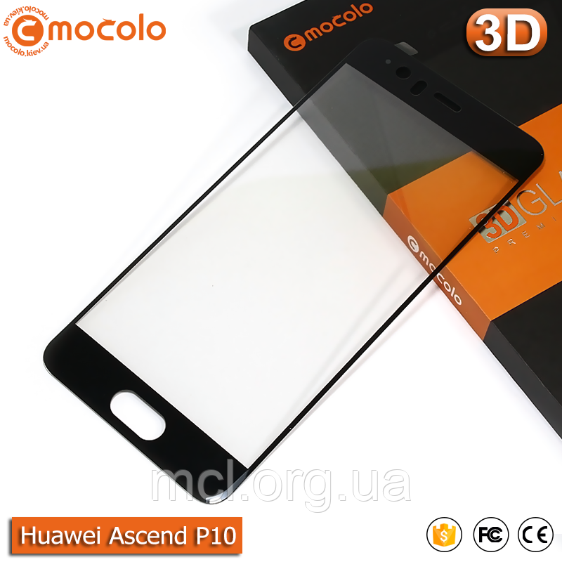 Захисне скло Mocolo Huawei P10 (Black) 3D