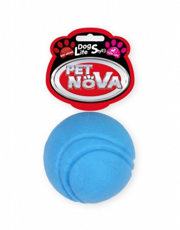 Іграшка для собак М'яч Pet Nova 5 см синій