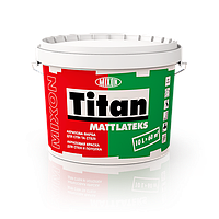 Акриловая краска для стен и потолка Mixon Titan Mattlateks. 2,5 л