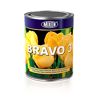 Глубокоматовая краска для стен и потолков Mixon Bravo-3. 1 л