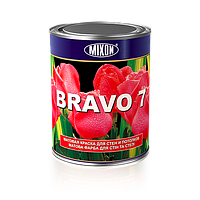 Матовая краска для стен и потолков Mixon Bravo. 1 л