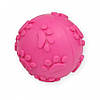 Іграшка для собак М'ячик дзвінкий Pet Nova 6 см рожевий, фото 2