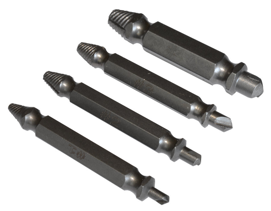 Набор экстракторов для удаления шурупов, винтов с поврежденным шлицом ...