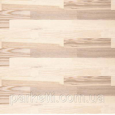 Паркетная доска Baltic Wood Ясень Cream 3R 3-пол., лак мат белый - фото 3 - id-p43110760