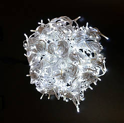 Гірлянда LED Діодна 200 шт. 12 м білий дріт AP