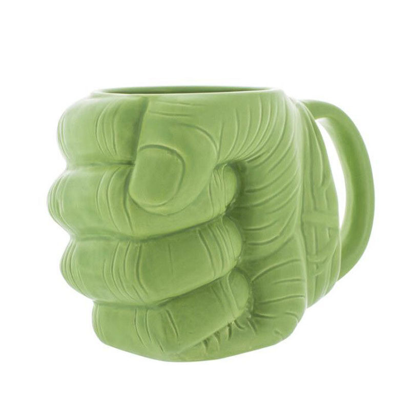 Кухоль керамічний 3D GeekLand Кулак Халка Fist Hulk HU.02.021, фото 1