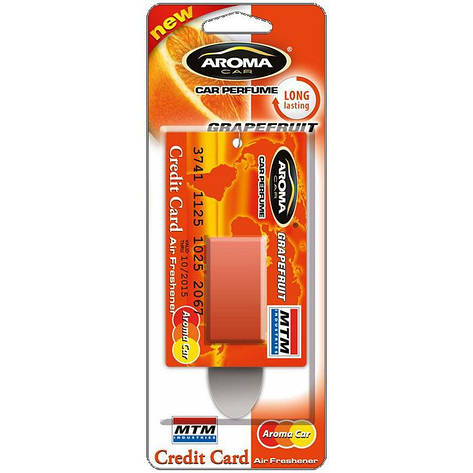 Aroma Car Credit Card 4ml - GRAPEFRUIT, фото 2