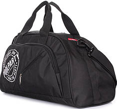 Оригинальная спортивная сумка POOLPARTY Dynamic, dynamic-black, цвет - черный, объем 31л.