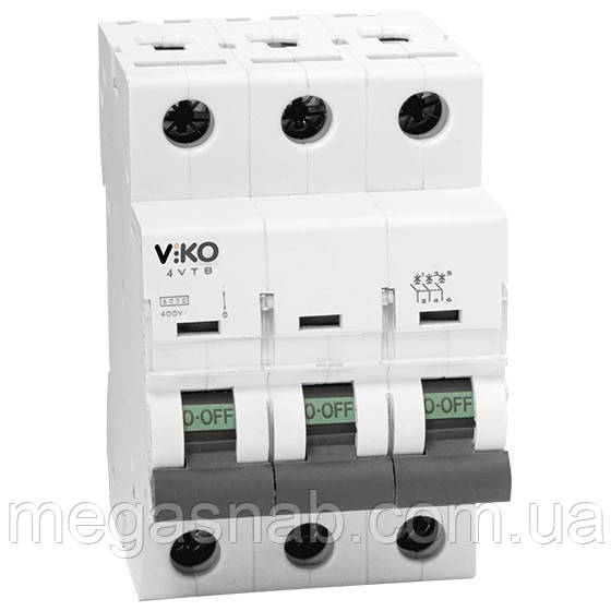 Автоматичний вимикач VIKO 3C 50А