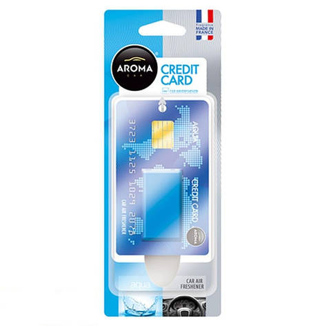 Ароматизатор Aroma Car Credit Card 4ml - AQUA, фото 1