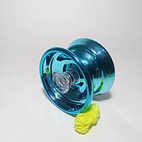 Йо-йо металеве з підшипником, колір бірюзовий YoYo