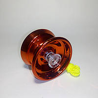 Йо-йо металеве з підшипником, колір червоний YoYo