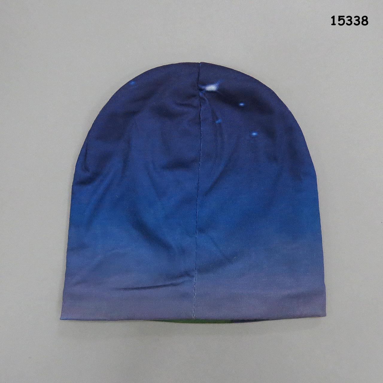 Утепленная шапка "Гусеница" для мальчика. 36-40 см - фото 3 - id-p474429840