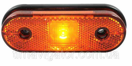 Габарит LED жовтий 119*44 (LD633)