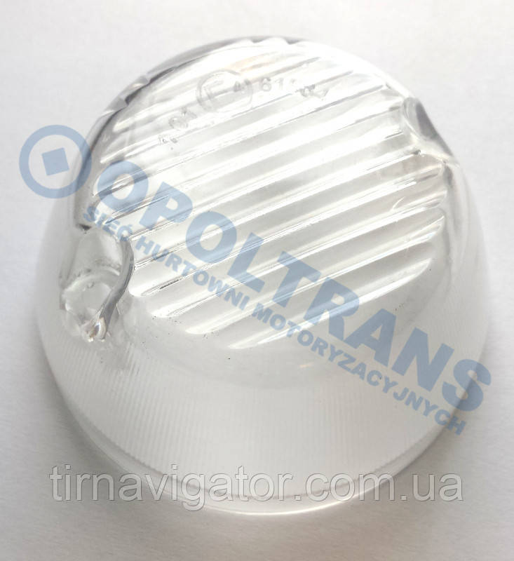 Скло поворотника MAN TGA-S-X біле L-P